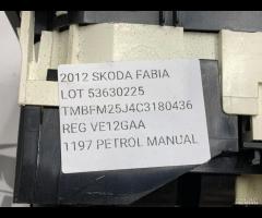 PANNELLO COMANDO CLIMA RISCALDAMENTO SKODA FABIA 2 - 9