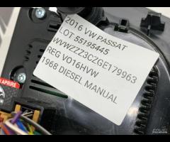 PANNELLO COMANDO CLIMA RISCALDAMENTO VW PASSAT 201 - 19