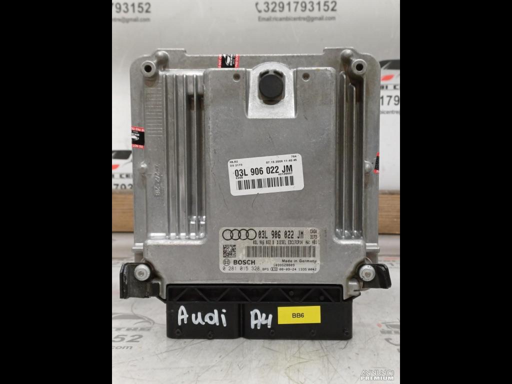 CENTRALINA MOTORE ECU 2008 AUDI A4 B8  CAGA 03L906 - 2/15
