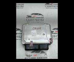 CENTRALINA MOTORE ECU VW CADDY III BLS EDC16U34 03 - 7