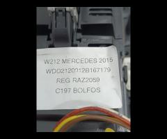 PANNELLO COMANDI CLIMA MERCEDES-BENZ W212 2015 A21 - 17