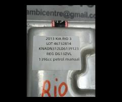 CENTRALINA MOTORE ECU KIA RIO III (UB) 2013 G4FA 3 - 6