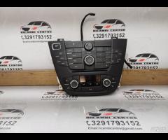 PANELLO COMANDI CLIMA/ AUTORADIO OPEL INSIGNIA 201