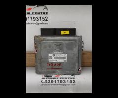 CENTRALINA MOTORE ECU VW TIGUAN 2008 2.0L TDI CBAB - 5