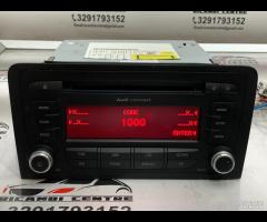 AUTORADIO MULTIMEDIA LETTORE CD AUDI A3 SPORT 2012