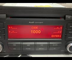 AUTORADIO MULTIMEDIA LETTORE CD AUDI A3 SPORT 2012