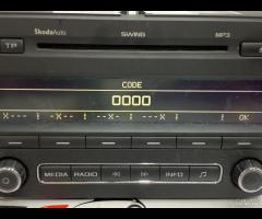 AUTORADIO MULTIMEDIA LETTORE CD SKODA FABIA 2012 5 - 7