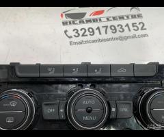 PANNELLO COMANDO CLIMA RISCALDAMENTO VW GOLF MK7 V - 10