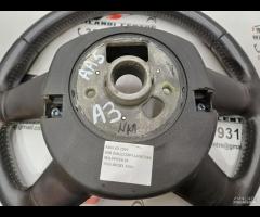 VOLANTE MULTIFUNZIONE STERZO IN PELLE AUDI A3 2009 - 23