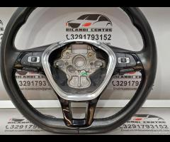 VOLANTE MULTIFUNZIONE STERZO IN PELLE VW PASSAT B8 - 6