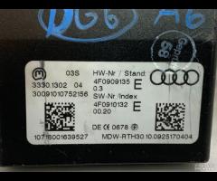 BLOCCHETTO ACCENSIONE CON CHIAVE AUDI A6 2009 4F09