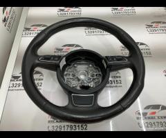 VOLANTE  MULTIFUNZIONE STERZO IN PELLE NERA AUDI A - 11