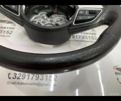 VOLANTE  MULTIFUNZIONE STERZO IN PELLE NERA AUDI A - 16