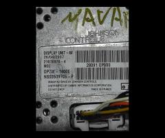 DISPLAY MULTIFUNZIONE NISSAN NAVARA D40 2007 21676 - 6