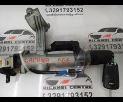 BLOCCHETTO ACCENSIONE CON 2 CHIAVE CHEVROLET CAPTI