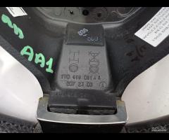 VOLANTE STERZO IN PELLE NERO/ALLUMINIO VOLKSWAGEN - 15