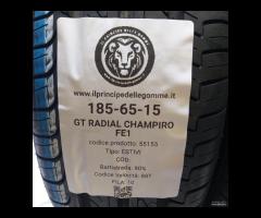 2 GOMME 185 65 15 GT RADIAL A55155
