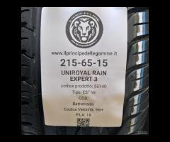 4 GOMME 215 65 15 UNIROYAL A55140