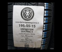 2 GOMME 195 55 15 VREDESTEIN A55228
