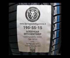 4 GOMME 195 55 15 GOODYEAR A55200