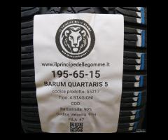 4 GOMME 195 65 15 BARUM A55217