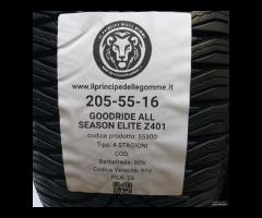 2 GOMME 205 55 16 GOODRIDE A55300