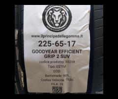 2 GOMME 225 65 17 GOODYEAR A55298