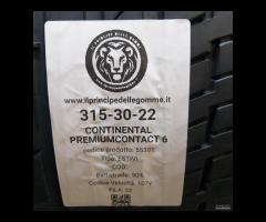 2 GOMME 315 30 22 CONTINENTAL A55301