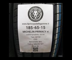 4 GOMME 185 65 15 MICHELIN A55191