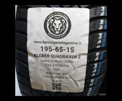 4 GOMME 195 65 15 KLEBER A55305