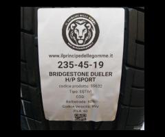 2 GOMME 235 45 19 BRIDGESTONE A55632