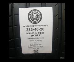 4 GOMME 285 40 20 MICHELIN A55656