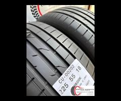 2 PNEUMATICI 225/55 R18 HANKOOK ESTIVE 75%