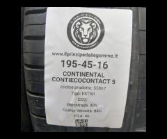 2 GOMME 195 45 16 CONTINENTAL A55867