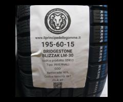 2 GOMME 195 60 15 BRIDGESTONE A55910
