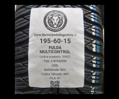 2 GOMME 195 60 15 FULDA A55927