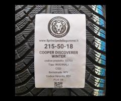 4 GOMME 215 50 18 COOPER A55703