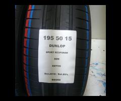2 GOMME 195 50 15 DUNLOP BR969