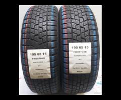 2 GOMME 195 65 15 FIRESTONE BR958