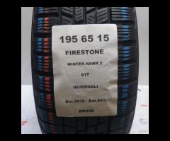 2 GOMME 195 65 15 FIRESTONE BR958