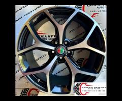 4 CERCHI IN LEGA ORIG RAGGIO 19 ALFA ROMEO STELVIO