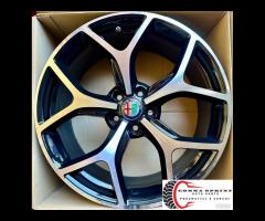 4 CERCHI IN LEGA ORIG RAGGIO 19 ALFA ROMEO STELVIO - 7