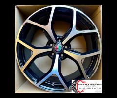4 CERCHI IN LEGA ORIG RAGGIO 19 ALFA ROMEO STELVIO - 8
