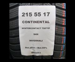 4 GOMME 215 55 17 CONTINENTAL BR1011