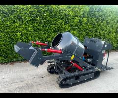 Dumper RSV con betoniera e pala autocaricante
