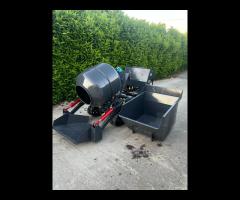 Dumper RSV con betoniera e pala autocaricante