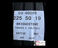 2 PNEUMATICI 225/50 R19 BRIDGESTONE ESTIVE 80%