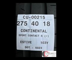 2 PNEUMATICI 275/40 R18 CONTINENTAL ESTIVE