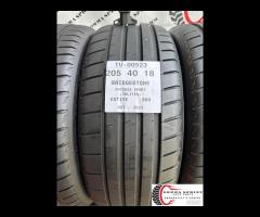 4 PNEUMATICI 205/40 R18 BRIDGESTONE ESTIVE 80%