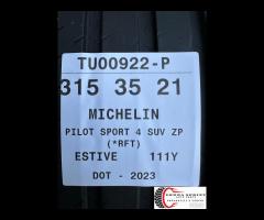 4 PNEUMATICI 275/40 315/35 R21 MICHELIN ESTIVE 80% - 14